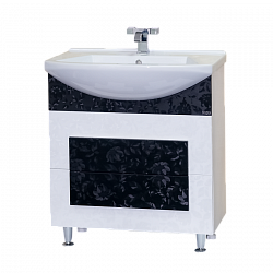 Марика 65 черная/белая П-Мар01065-242Пр (без раковины)