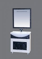 Марика 65 черная/белая П-Мар01065-242Пр (без раковины)