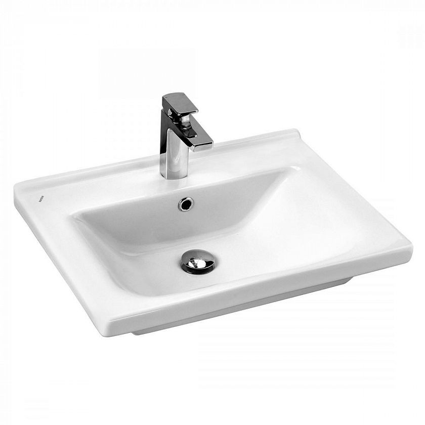 Раковина мебельная Onika 60х45х19, керамика, цвет Белый (1WH302421)