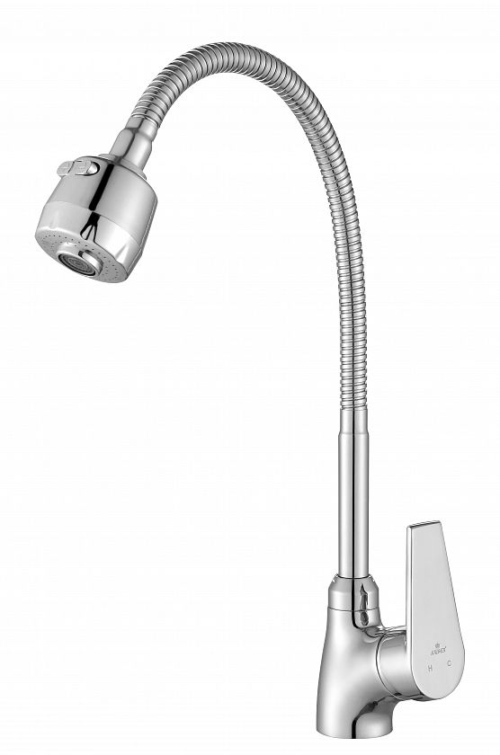 00066  KAISER ECO кухня бок. (излив гибкий) Ø35