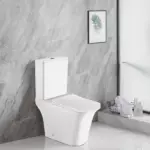Унитаз-компакт Azario AVERO 660x360х820 напольный, безободковый со смывным механизмом Geberit, бачком и сиденьем микролифт (AZ-1213A-G) — изображение 2